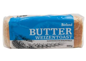 Bioland Weizen Butter-Toast - Das Backhaus
